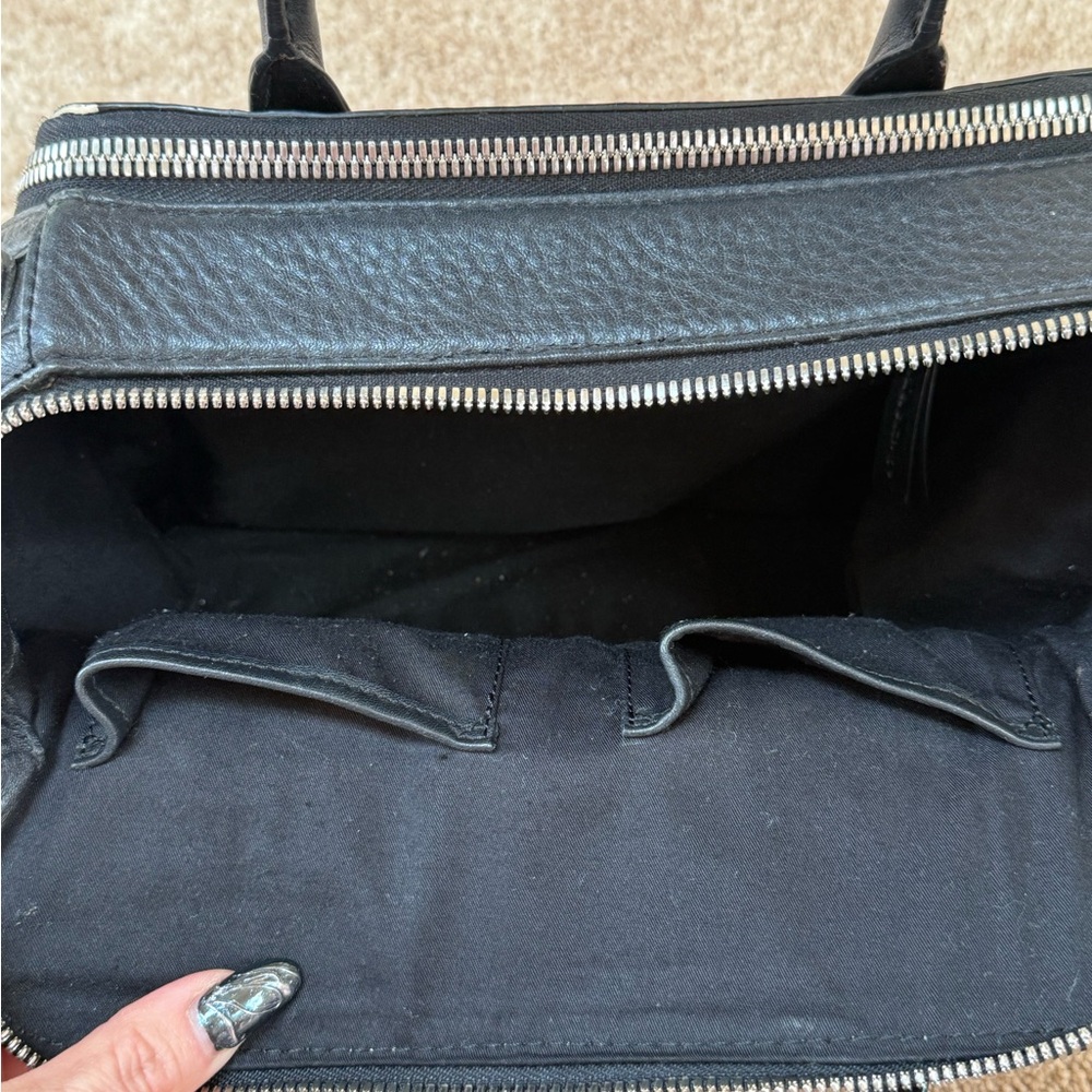 Mackage Textured Black Leather Accessory - Picture 8 of 10